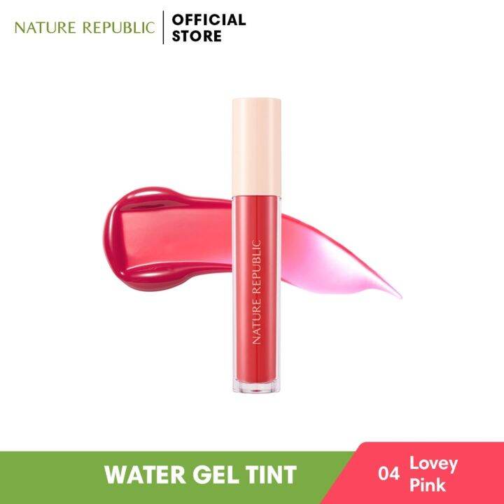 Nature Republic by Flower Water Gel Tint 04 Lovey Pink Liquid
