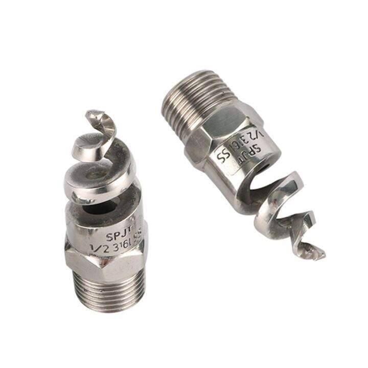 【CW】 1/2 quot; Male Thread Cone Jet nozzle 316L Spray Nozzles Garden Irrigation Metal Watering