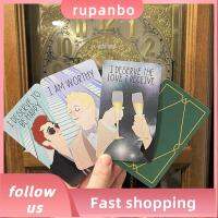 RUPANBO039392692 ฟิกเกอร์น่ารัก ดาดฟ้ายืนยันลางบอกเหตุที่ดี กระดาษสำหรับตกแต่ง สี่เหลี่ยมสี่เหลี่ยม ชั้นยืนยันไพ่ทาโรต์ ผู้เผยพระวจนะ การ์ดคำพยากรณ์ ปาร์ตี้งานปาร์ตี้