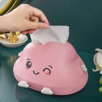 Cartoon Tissue Box Toilet Paper Holder Toilet Box for Napkins Tissue Holder Cute Tissue Box Napkin Holder Dining Table Tissue Holders