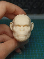 16 Scale Leader Monkey Head Sculpt สำหรับ12นิ้ว Action Figure ตุ๊กตา Unpainted Head Sculpt No.412