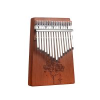 【YF】 15 Kalimba Mahogany Thumb Sanza Musical Instrument KB36