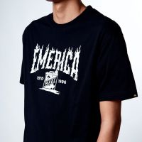 EMERICA เสื้อยืด GAS CAN FLAME LOGO 2023