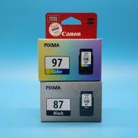 Canon PG-87ตลับพิมพ์ดั้งเดิมสีดำ/CL-97สำหรับเครื่องพิมพ์ E568