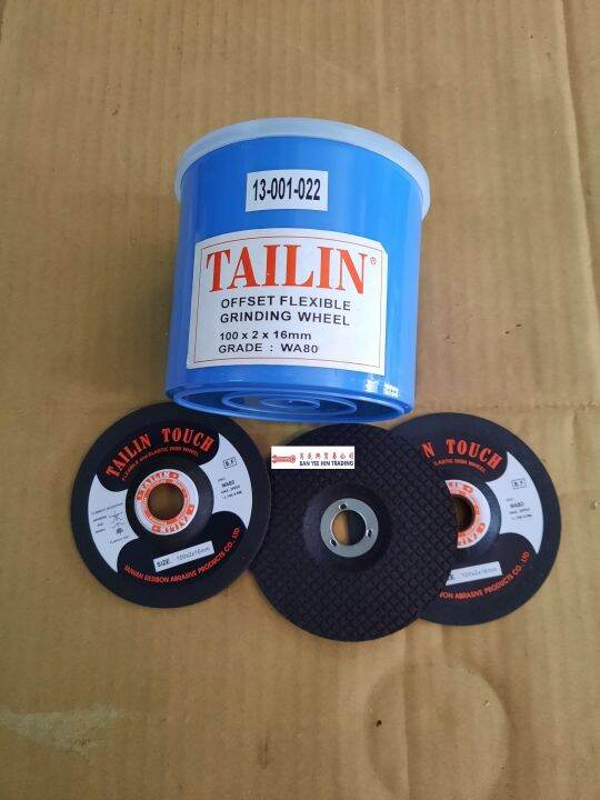 TAILIN 4" (100MM) FLEX DISC WA80 20PCS Lazada