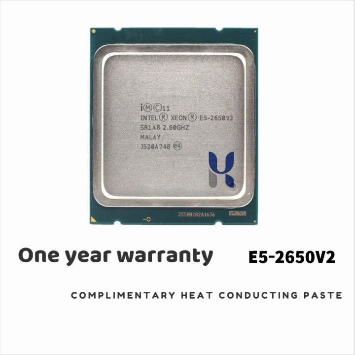 Intel Xeon E5 2650 V2 LGA 2011 CPU Processor 8 CORE 2.6GHz 20M 95W ...