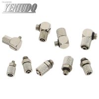 ✘ 5Pcs Male Thread M3 M4 M5 M6 -Air Tube 3mm 4mm 6mm OD Mini Pneumatic Pipe Connector Screw Through Quick Fitting Fast Twist Joint