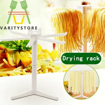 Pasta Rack Drying Noodle Dryer Stand Hanger Spaghetti Hanging Holder Home  Maker Tree Fresh Wooden Collapsible Foldable Homemade 