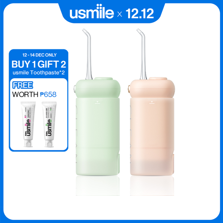 usmile CY1 Soft Clean Water Flosser Ultrasonic Oral Irrigator | Lazada PH