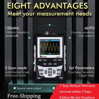 [มาถึงภายใน 3 วัน]120MHz Bandwidth 500MS/s Sampling Rate Digital Analog Waveform Oscilloscope[คืนสินค้าได้ภายใน 7 วัน]