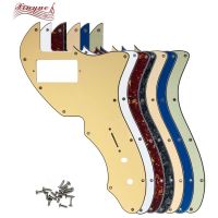 Xinyue Guitar Parts For 12 Hole Screws US Tele 69 Thinline Guitar Pickguard With PAF Humbucker Scratch Plate