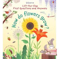 Promotion Product &amp;gt;&amp;gt;&amp;gt; หนังสือ USBORNE LIFT-THE-FLAP FIRST Q&amp;A HOW DO FLOWERS GROW?