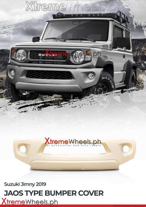 SUZUKI JIMNY 2019-2023 Jaos type bumper cover ( No paint ) Paintable