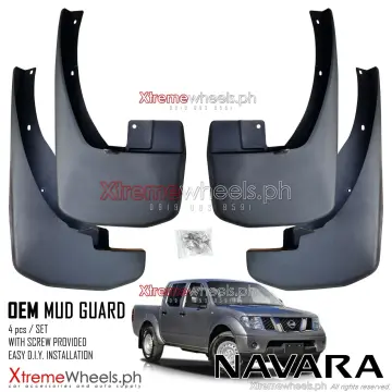 Navara d40 deals mud flaps