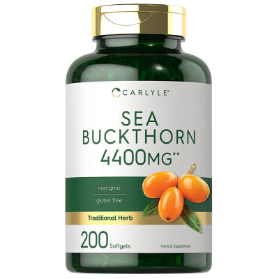 Carlyle  Sea Buckthorn Oil 4400mg | 200 Softgels