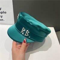 2022 New Brand Designer Spring Summer Caps Women Diamond Letter  Stain Newsboy Cap Baker Boy Hat Visor