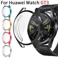 TPU Case for Huawei Watch GT3 46mm Band Watch GT3 42Mm Soft All-Around Soft Screen Protector Cover Bumper Cases for Huawei GT 3 Wires  Leads Adapters