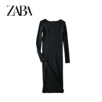 European and American style 2022 spring new womens clothing straight knitted dress 03390007800 3390007