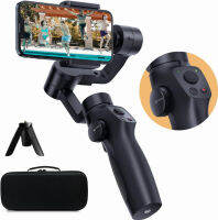 3-Axis Gimbal Stabilizer for iPhone 13 12 11 Pro Max XS X XR Samsung s21 s20 Android Smartphone, Handheld Gimble with Focus Wheel, Phone Stabilizer for Video Recording Vlog - FUNSNAP Capture 2s Combo