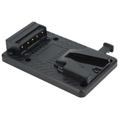 jfjg☒☃❇  Plastic V Lock Mount Battery Plate Hanging Gusset 14.8V for Protection Photography Accessories