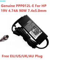 PPP012L-E ของแท้19V 4.74A 90W PA-1900-32HT PPP012L-S อะแดปเตอร์ AC สำหรับชุดคอมแพค HP CQ50 CQ60อุปกรณ์ชาร์จไฟสำหรับแล็ปท็อป CQ71 CQ70