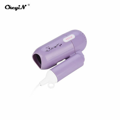 450W Mini Foldable Electric Hair Dryer Portable Travel Dormitory Folding Below Dryer Household Hairdryer 2 Wind Speed Setting 31