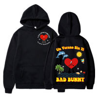 2022 Bad Bunny UN VERANO SIN TI Music Album Print Hoodie Streetwear Oversized Long Sleeves Sweatshirts Unisex Mens Tracksuit Size XS-4XL