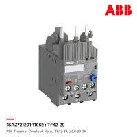 ABB Thermal Overload Relay TF42 - 29, 24.0 - 29.0A - TF42 - 29 - 1SAZ721201R1052 - เอบีบี โอเวอร์โหลดรีเลย์