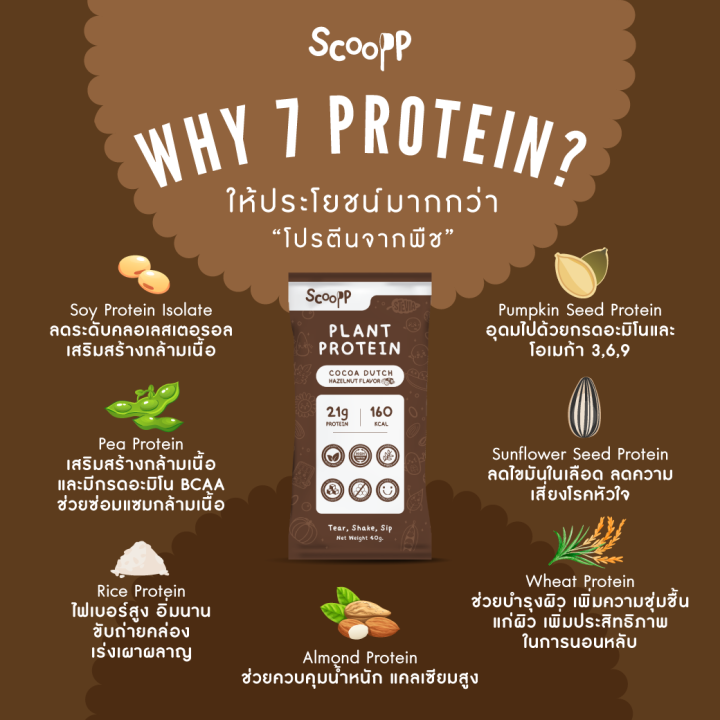 scoopp-special-set-โปรตีนจากพืช-รสโกโก้ดัชท์-กลิ่นเฮเซลนัท-plant-protein-cocoa-dutch-hazelnut-flavor-1shaker-3sachets-300-g