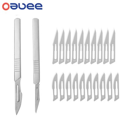 【YF】 Oauee Carbon Surgical Scalpel Blades   Handle Cutting PCB Repair Dropshiping