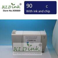 [Kld Ink] รองรับตลับหมึกสีฟ้า90 C5061a สำหรับเครื่องพิมพ์4520 4500 Designjet 4000 4020