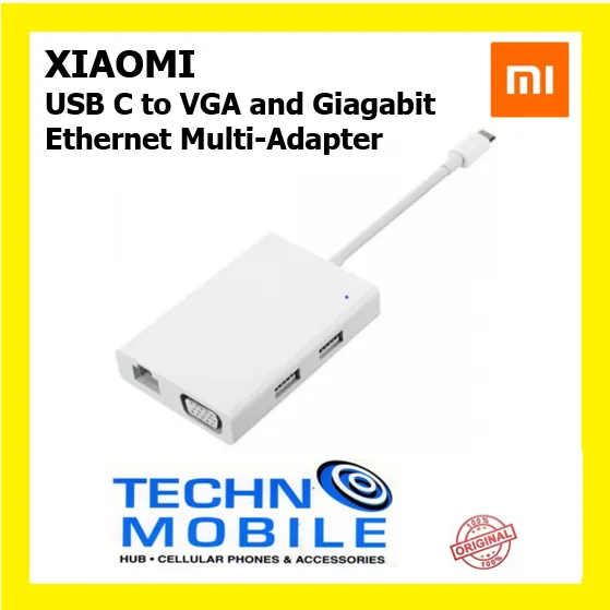 Xiaomi USB C to VGA and Gigabit MultiAdapter Lazada PH
