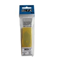 ใบมีดคัตเตอร์ OLFA MCB-1 (หลอด5ใบ) สำหรับตัดเฉียง 45 องศา (ใช้กับคัตเตอร์รุ่น MC-45)