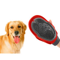 Cat Dog Fur Grooming Groom Glove Mitt Brush Comb Massage Bath Big Dog Wash Tool Bubble Maker Dog Grooming Supplies