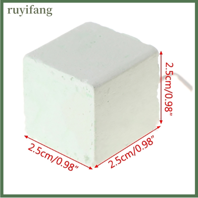 ruyifang กระต่ายหนูหนูแฮมสเตอร์ Cube ของเล่นฟันบดหินแร่แคลเซียม