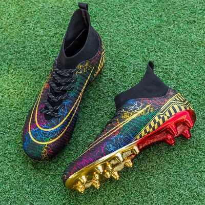 Profession Football Boots High-end New Ag/TF Men Soceer Shoes Children Cleats Sneaker Kids Outdoor Training Competition Footwear
