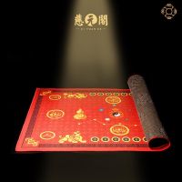 ┇┇◕ Ciyuan Pavilion Custom Four Gods and Beasts พรมปูพื้น Six Emperors Silver Velvet Pixiu Cornucopia Entrance Door Mat Entrance Anti-slip Floor Mat