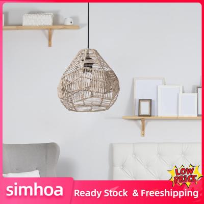 Simhoa โป๊ะโคมไฟทอตกแต่งแบบชนบทสำหรับห้องรับประทานอาหารโรงแรมห้องครัวเกาะ
