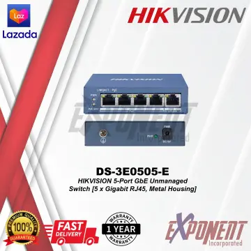 hikvision 5 port switch