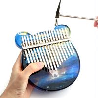 【YF】 1Set 17 Kalimba Painting Bear/Circle Thumb Musical Instrument