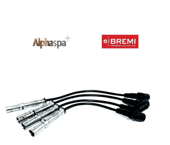 BMW E46 M43 4 Cylinder Spark Plug Cable Wires ZEF1338 12121709206 974/