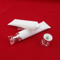 30Ml White Soft Tube หรือ Mildy Wash Tube หรือ Butter Or Handcream Tube With Acrylic Silver Lid