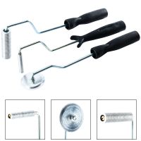 {Kiki Tool Store} 3ชิ้นลูกกลิ้งไฟเบอร์กลาซชุดกล่องเครื่องมือเครื่องมือพายแบบฟองสำหรับแม่พิมพ์เคลือบสีอ่างอาบน้ำทำจากเรซิ่น