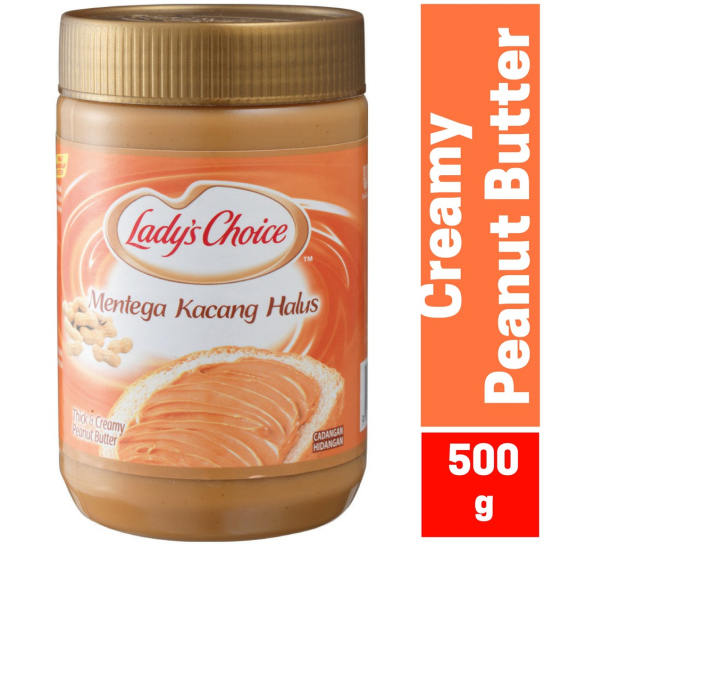 Lady's Choice Thick & Creamy Peanut Butter - 500g | Lazada