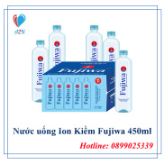 HCM - Thùng 24 chai Nước Uống Ion Kiềm 450ml Fujiwa