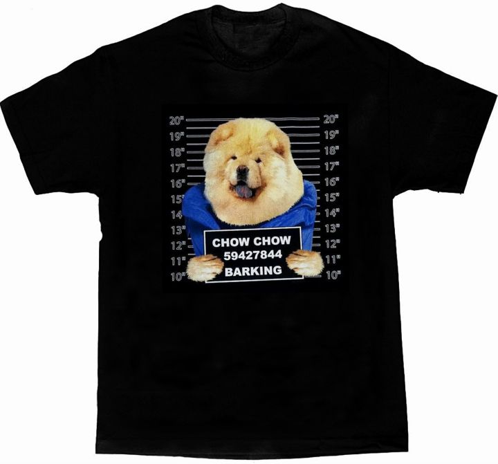 funny-dog-art-chow-chow-mug-shot-printed-mens-tshirt-cotton-t-new-s3xl