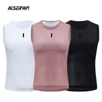 Womens Cycling Vest Mesh Breathable Quick Dry Cycling Base Layers Outdoors Sport Bicycle Sleeveless Underwear Road Bike Jersey