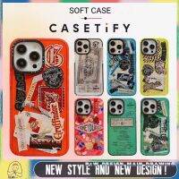 เคสโทรศัพท์มือถือนิ่ม แบบใส ป้องกัน กันกระแทก ลายฉลาก Harry Potter CASETiFY แฟชั่น สําหรับ iPhone14 13 12 11 Pro MAX XR X XS MAX