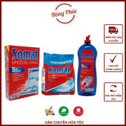 Combo bột rửa bát Somat 1.2kg, muối hạn chế đóng cặn Somat 1.2kg