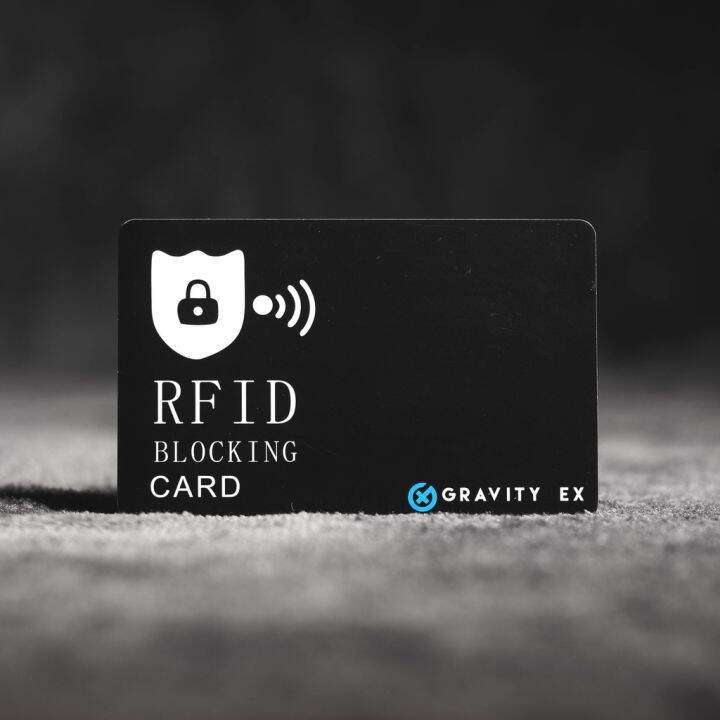 Gravity Ex rfid blocker card Protector data for card holder Lazada PH